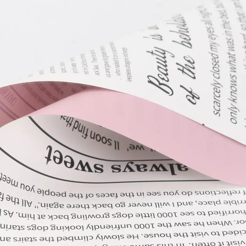 Waterproof Newspapers Double Sided Flower Wrapping Paper (20 sheets/bag) - Elegant Supply